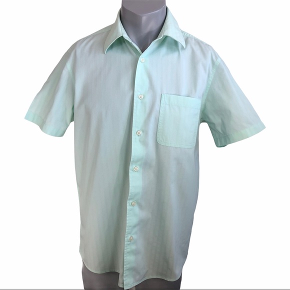 G2000 blu men’s short sleeve shirt size Large - Picture 3 of 7